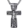 J:Church Crucifix Stainless