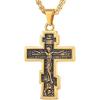 01 Orthodox Cross/Gold
