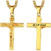 Crucifix-gold(custom Text)