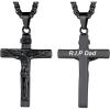 Crucifix-black(custom Text)