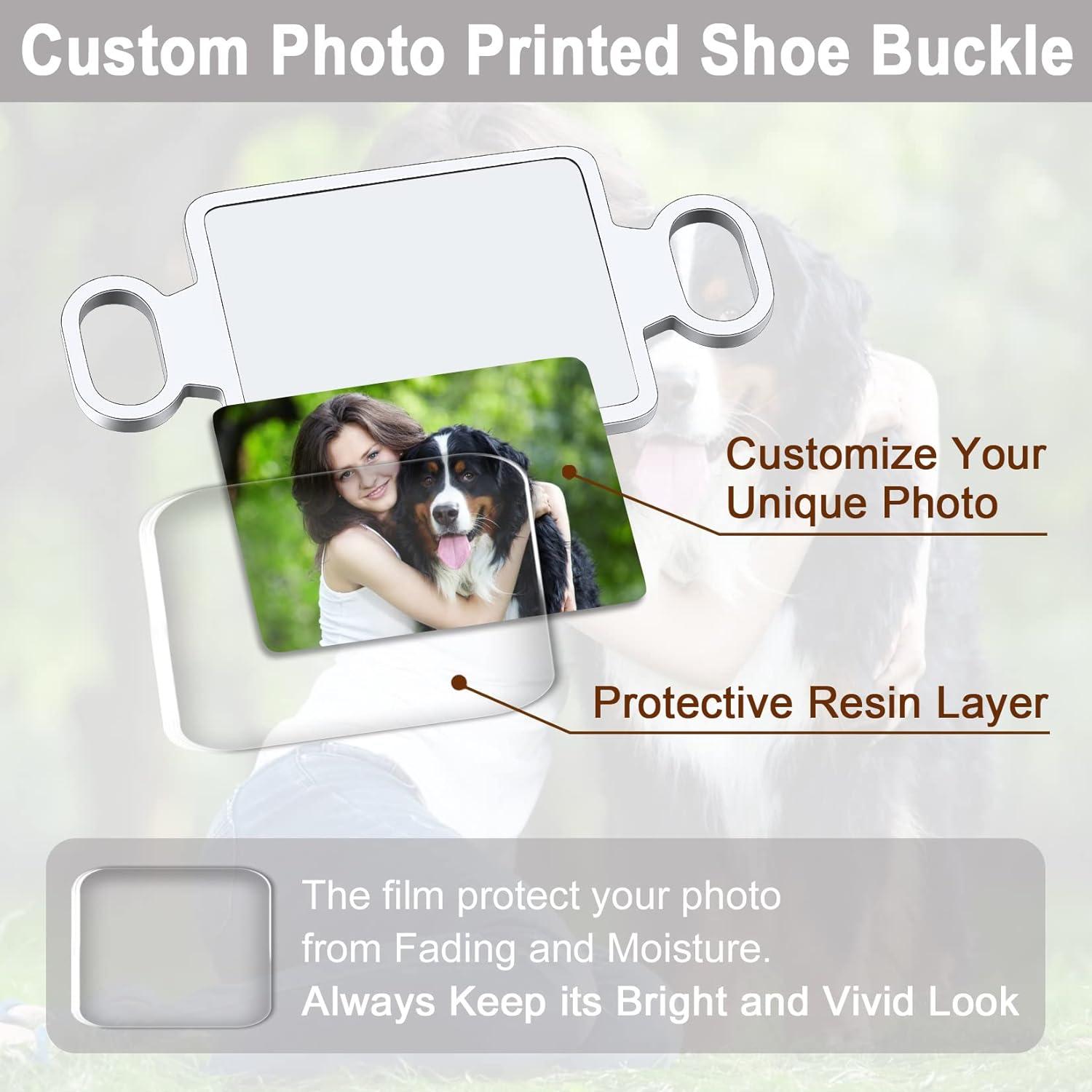 imageU7 2Pcs Sneaker Shoe Lace ID Tag Stainless Steel18K Gold Plated Trainer Tag Shoe Buckles Shoelace Decoration CharmsRectangle photostainless steel