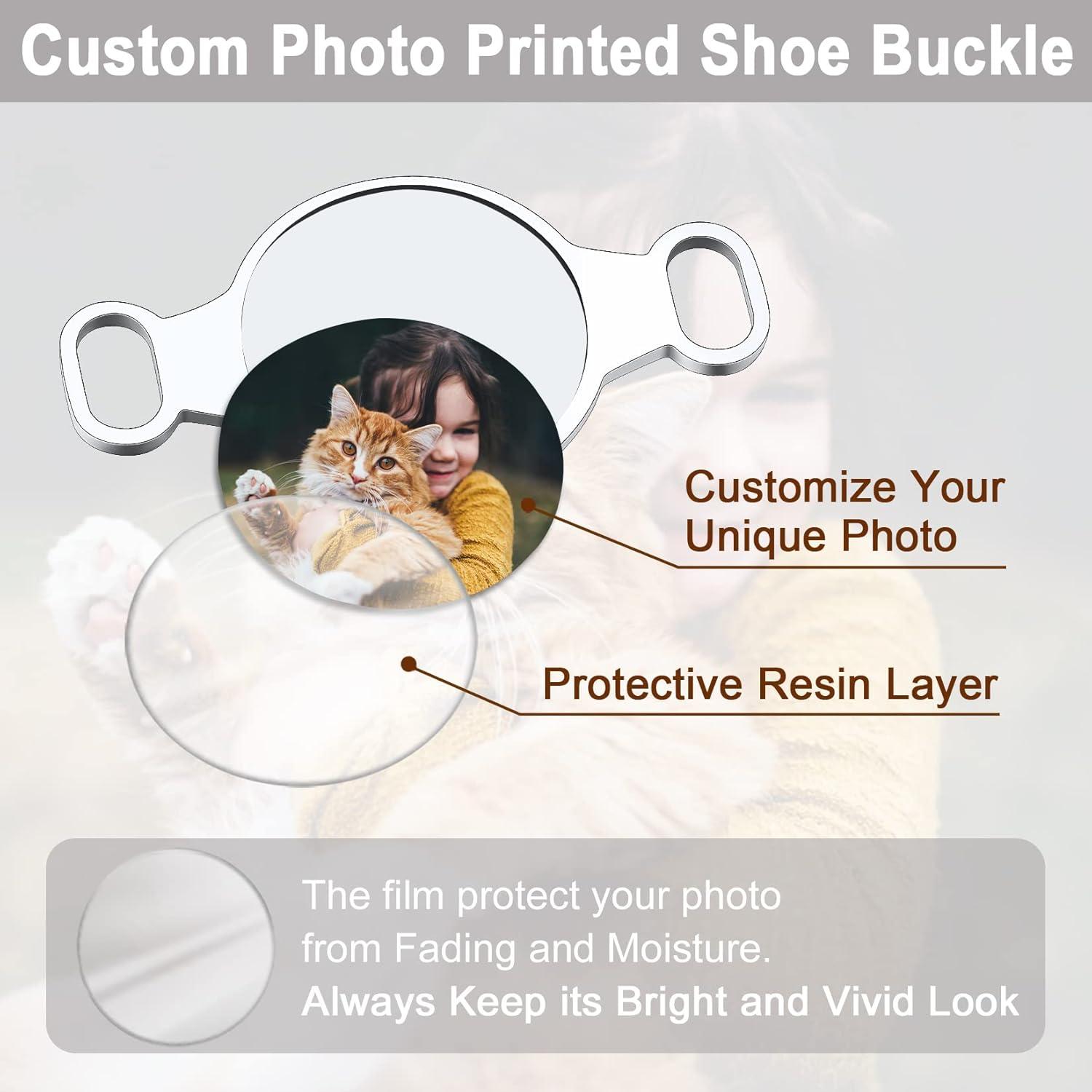 imageU7 2Pcs Sneaker Shoe Lace ID Tag Stainless Steel18K Gold Plated Trainer Tag Shoe Buckles Shoelace Decoration CharmsRound photostainless steel