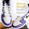 U7 2Pcs Sneaker Shoe Lace ID Tag Stainless Steel/18K Gold Plated Trainer Tag Shoe Buckles Shoelace Decoration Charms(01: Premium Silver)
