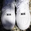 U7 2Pcs Sneaker Shoe Lace ID Tag Stainless Steel/18K Gold Plated Trainer Tag Shoe Buckles Shoelace Decoration Charms(02: Silver-Text Engrave ID Tag)