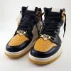 U7 2Pcs Sneaker Shoe Lace ID Tag Stainless Steel/18K Gold Plated Trainer Tag Shoe Buckles Shoelace Decoration Charms(Heart photo-gold)