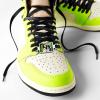 U7 2Pcs Sneaker Shoe Lace ID Tag Stainless Steel/18K Gold Plated Trainer Tag Shoe Buckles Shoelace Decoration Charms(Rectangle photo-stainless steel)
