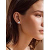 SILVERCUTE 925 Sterling Silver 2ct Birthstone Stud Earrings,Hypoallergenic Round/Heart/Square Birthstone Earrings for Women Birthday Christmas Jewelry(03.March(Aquamarine)-Heart)