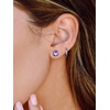SILVERCUTE 925 Sterling Silver 2ct Birthstone Stud Earrings,Hypoallergenic Round/Heart/Square Birthstone Earrings for Women Birthday Christmas Jewelry(06.June(Alexandrite)-Round)
