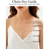 SILVERCUTE 925 Sterling Silver Necklace for Women,1mm/1.3mm/1.5mm/1.6mm Thin Silver Cable Chain/Box Chain/Rope Chain Necklace with Extension Chain,18/20/22/24/26/28/30 Inch(c.Rose Gold)