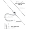 SILVERCUTE 925 Sterling Silver Necklace for Women,1mm/1.3mm/1.5mm/1.6mm Thin Silver Cable Chain/Box Chain/Rope Chain Necklace with Extension Chain,18/20/22/24/26/28/30 Inch(a.Silver)