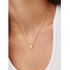 U7 Initial Necklace for Women, 14K Gold Heart Pendant Necklace with CZ A-Z Letter, Dainty Gold Necklace Tiny Initial Necklaces Personalized Name Necklace for Mom Wife Friend(R)