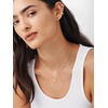 U7 Initial Necklace for Women, 14K Gold Heart Pendant Necklace with CZ A-Z Letter, Dainty Gold Necklace Tiny Initial Necklaces Personalized Name Necklace for Mom Wife Friend(R)