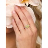 925 Sterling Silver Butterfly Ring,Adjustable Silver Birthstone Rings for Women,Dainty Butterfly Stackable Rings Gifts for Her(11.November(Yellow Topaz)-Butterfly)