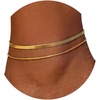 Gold - Flat Snake Chain+Snake Chain