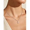 U7 Cross Necklace for Women 18″-20″(1.Small Cross-Stainless Steel)