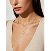 U7 Cross Necklace for Women 18″-20″(4.Small Cross-14K Gold Plated)